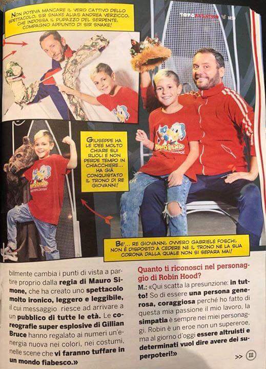 Teatro_Cilea's tweet photo. Un #Toporeporter per intervistare #LadyMarian e #RobinHood 😍
Robin Hood il musical Official vi aspetta stasera al Teatro Cilea!🎭
@TopolinoIT @vittoriafatima #ManuelFrattini https://t.co/eqxRtnFnWu