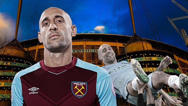 SkySportsPL's tweet photo. After nine years at the Etihad, Pablo Zabaleta is back at Manchester City this weekend.

@ghostgoal looks at the reasons why he will return as a club legend: https://t.co/PpD3equqRB https://t.co/72oIpjQBdF