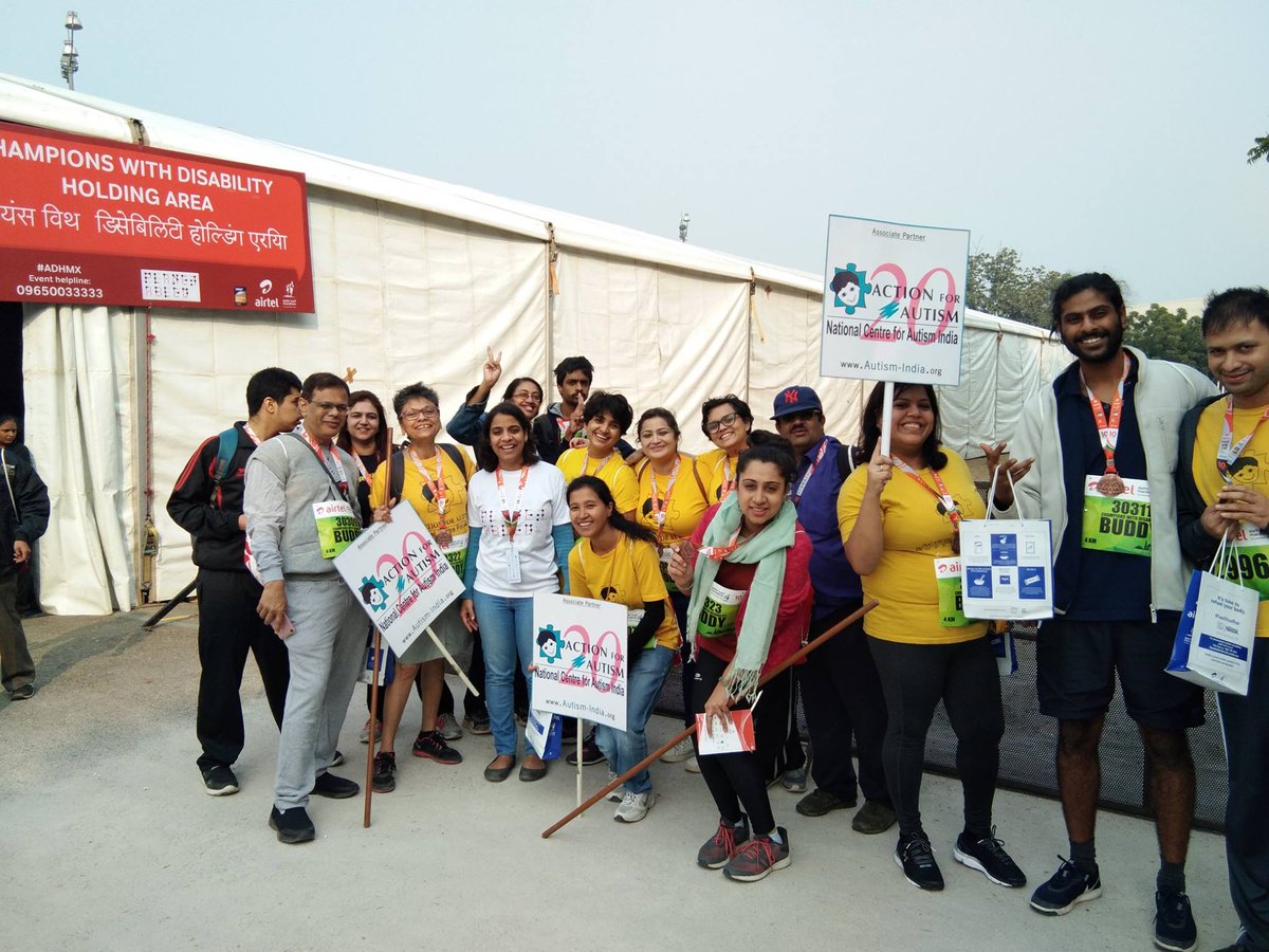 Action4AutismIN's tweet photo. Happiness is... finishing the marathon! Thank you, @PlanetAbled for making this possible! ❤️
#Support #DonateTime #Volunteer #Thankful #Fun #ASD #AutismAwareness #WalkForAutism #inclusion #marathon #ChampionsWithDisability https://t.co/VgR4Cd3mpU