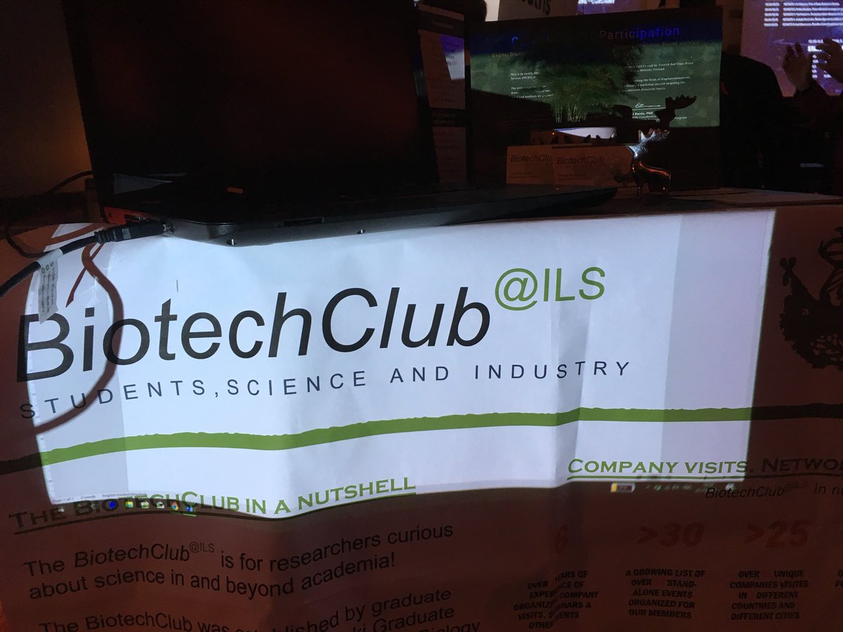 BiotechClub at slush!