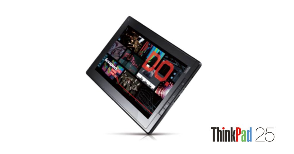 Lenovo_JP's tweet photo. 【#ThinkPadTrivia25 】vol.18
PowerPCモデル（AIX搭載のUNIXマシン800シリーズ）、Android搭載（ThinkPad Tablet)もかつてあった。(画像: ThinkPad Tablet) 
https://t.co/QaIHOCqlGW https://t.co/28fZamMIwi