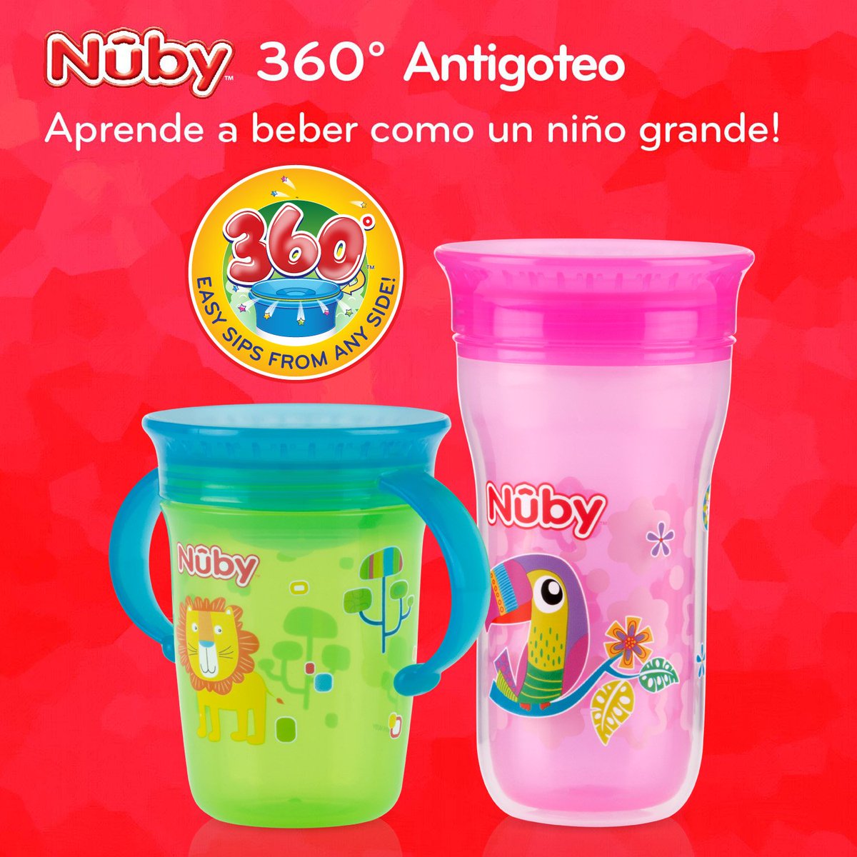 nubyinfantil's tweet photo. ¡Con los vasos y tazas Antigoteo 360º de Nûby tu bebé aprenderá a beber como un niño grande! 👶🥛 👦
#nubyenfarmacias #nuby #taza #conasas #antigoteo https://t.co/6RxoteupiR
