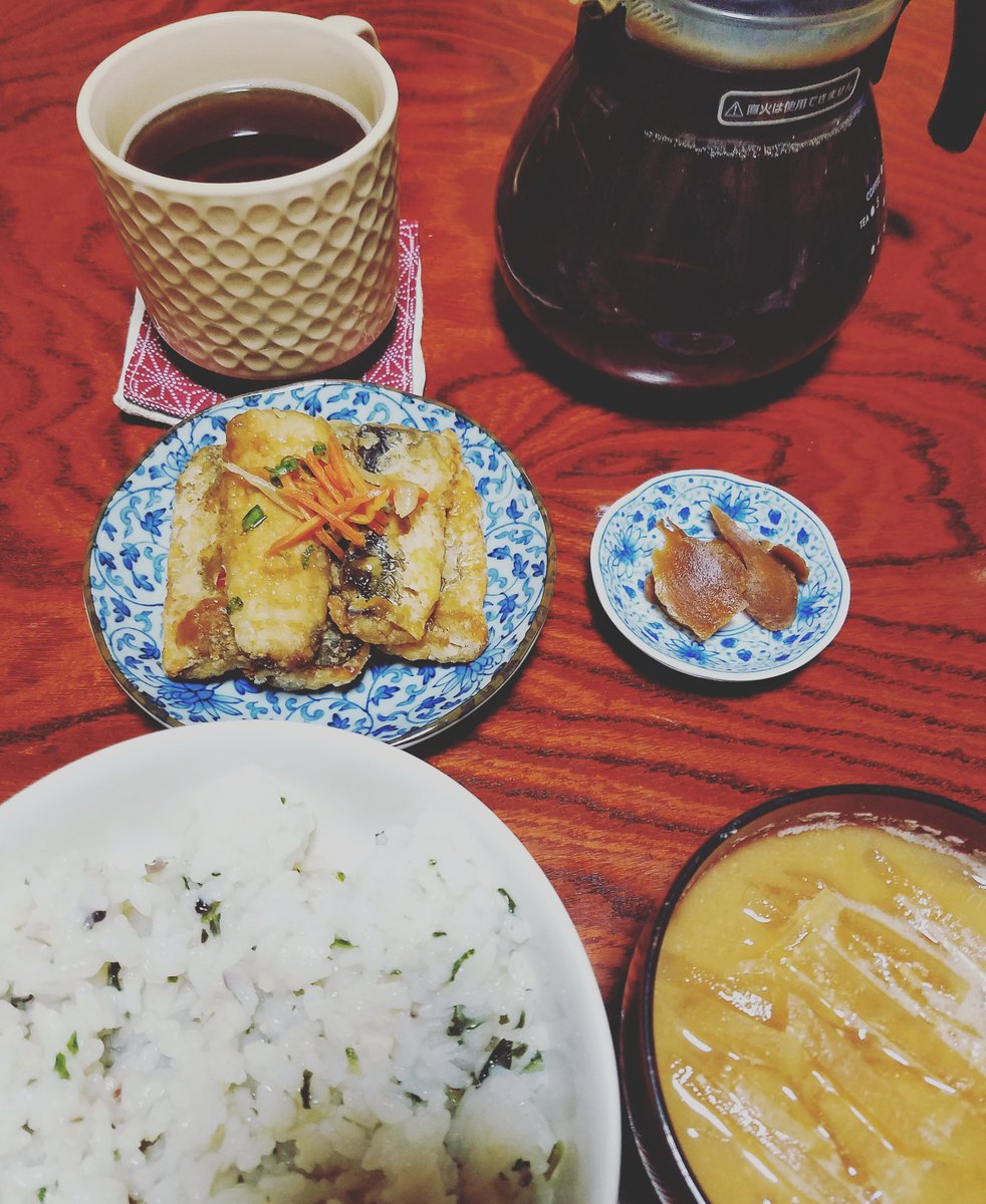 ホット麦茶