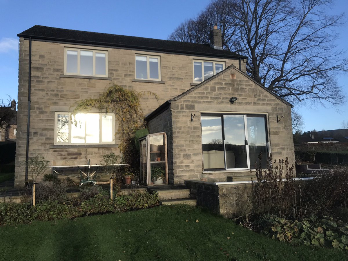 CrookesJoinery's tweet photo. Before and after pics of some @Accoya sliding patio doors fitted yesterday. @JoineryHardware https://t.co/8dtjZ4ukwr