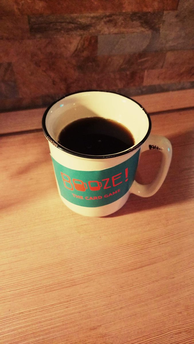 BoozeTheGame's tweet photo. The morning #coffee is better with #booze! #cardgame #sticker #boozethecardgame https://t.co/V357VHbhOE