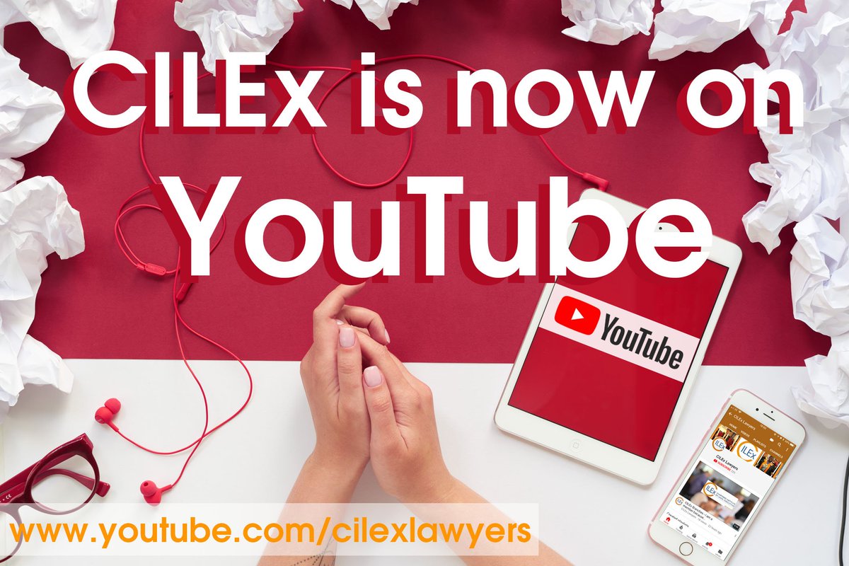 CILEXLawyers's tweet photo. CILEx has relaunched it's YouTube channel! Featuring up-to-date tips, tricks, training and more! Check out the channel here: https://t.co/csUl6Znx9Y 
Got an idea for a video? Email us at membership@cilex.org.uk https://t.co/RuaVL2MauK