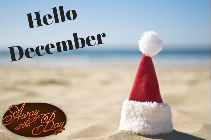 AwayAtTheBay's tweet photo. Hello December. We're looking forward to the many holiday activities in the area this month! https://t.co/VRi8Vsuqh9