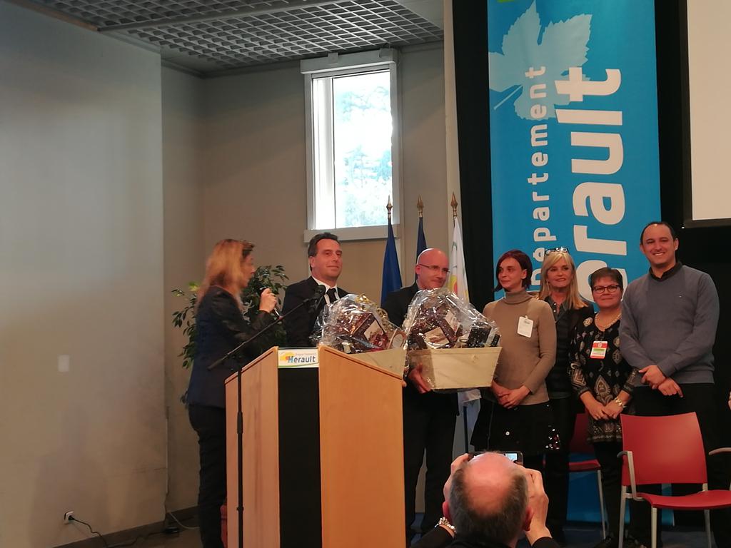 CRESSOCCITANIE's tweet photo. #EnDirect : Bravo à nos 3 lauréats des #PrixESS17 Occitanie : @Symbiosphere prix coup de cœur, Appliserv prix innovation sociale et Herisson Bellor prix Impact local https://t.co/piygxUmP40