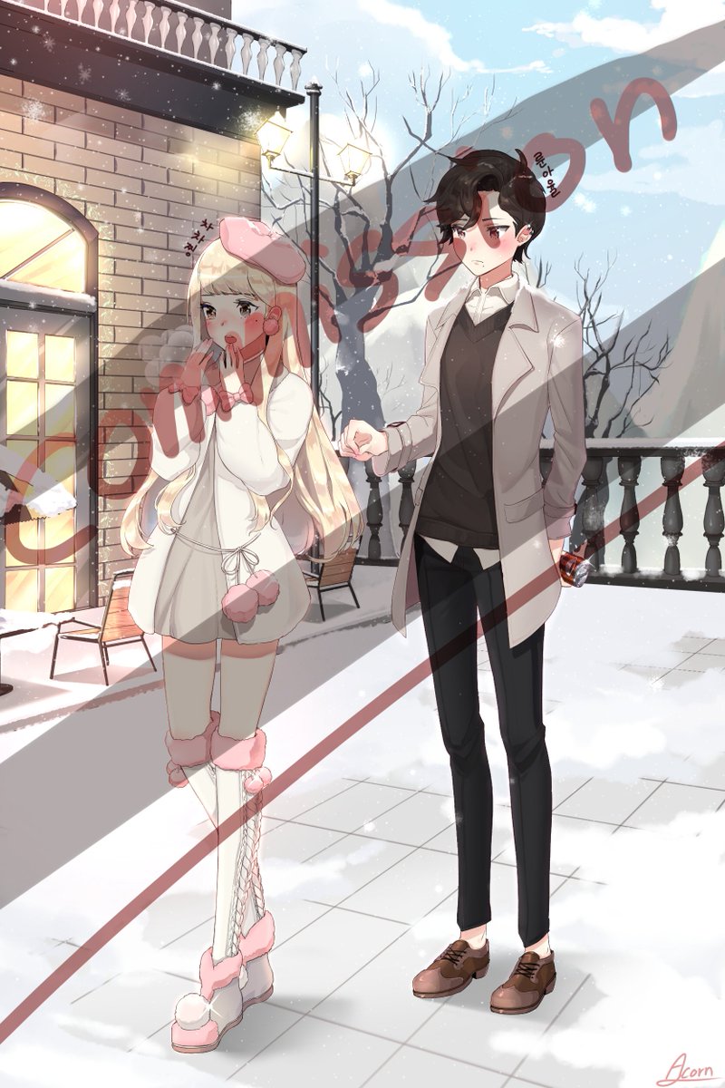 acorndotoli's tweet photo. #그림체가_취향이다_rt 
커미션으로 작업한그림 올려봅니다. https://t.co/5CZgW4ZRZq