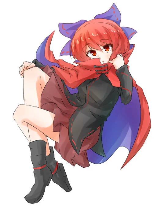 #深夜の真剣お絵描き60分一本勝負
赤蛮奇 