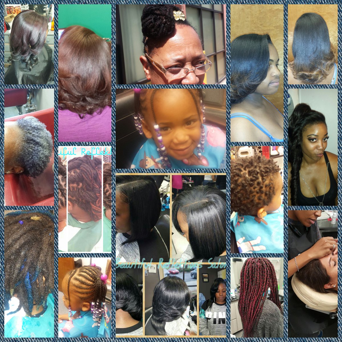 BReflektions's tweet photo. Services for Men Women &amp; Children #appointmentsavailable #healthyhair #charlottehair  #locs #braids #makeup &amp; More https://t.co/3s8LgQU86l https://t.co/CvhOfU4m8W