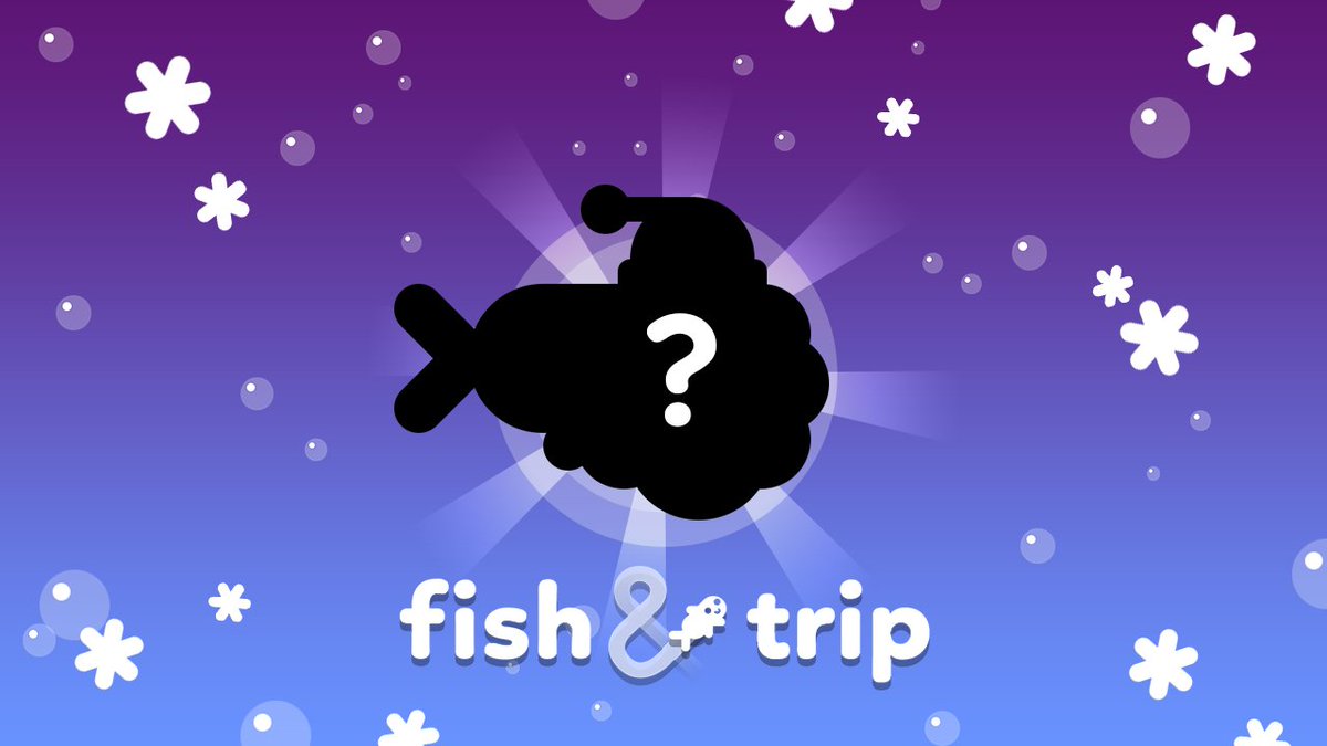 bloopgames's tweet photo. Bloop! A new beardy legendary fish is coming next week in #Fishandtrip, but who is it? ☃🎄❄ #iOS #GooglePlayStore #mobilegames #indiegame https://t.co/kmJT25lPV7