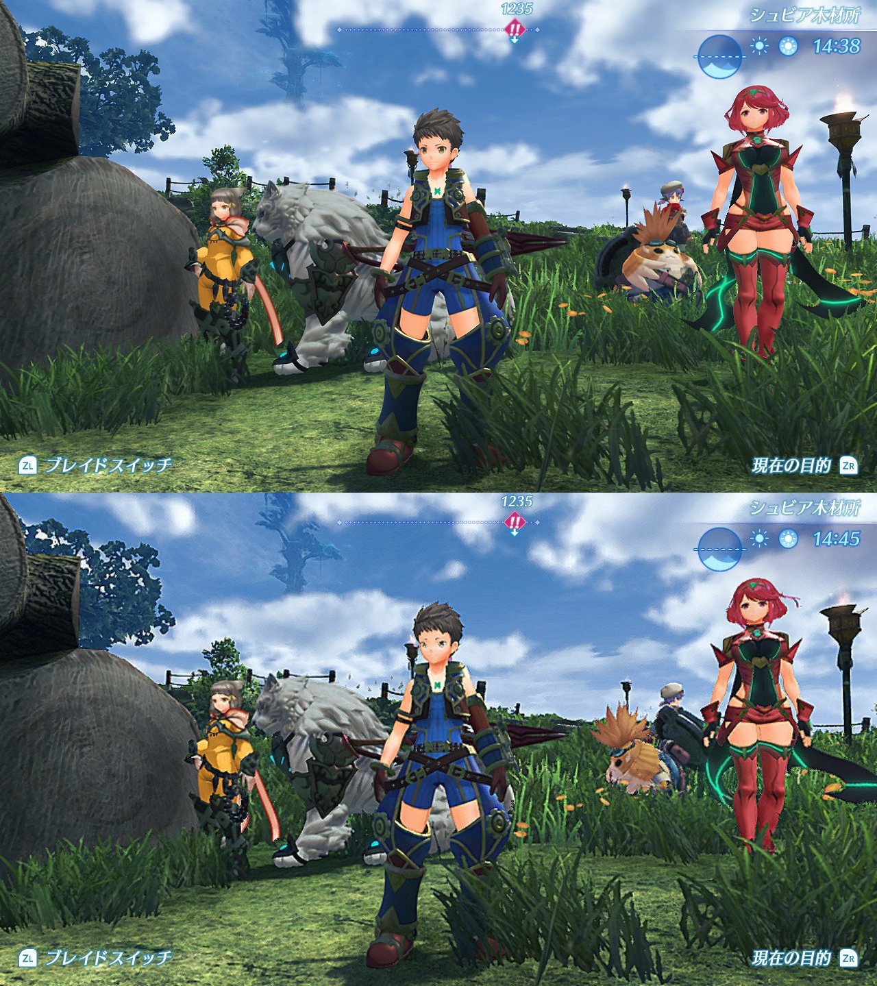 Youone V Twitter ゼノブレイド2の欠点は携帯モードだと結構画質下がっちゃうことね くっ ごろ寝プレイが