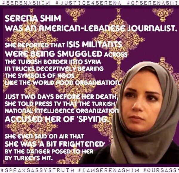 SarahGi00782242's tweet photo. @RexDoctor @Foxnew @POTUS @POTUS He Might Not Be Wanted #Brits My Sis #SerenaShim A U.S. Journalist Warned U.S. Was Murdered Reporting Truth On ISIS #JanVisit Obama Never Said My Sis Name Why He Backed The Very Ones Killing You Azz #WhiteSupremacist That #IAMSerenaShim I Don't Bow Or Shut Up I Bring It https://t.co/g3YQ8NyFS2