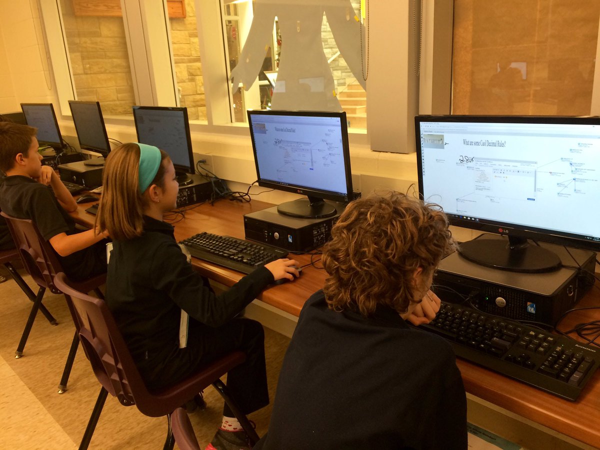 MrsMartinStAnne's tweet photo. Building on some "Cool Decimal Rules" on Knowledge Forum @stanne_school #stannestyle #kbnetwork https://t.co/SiPN0XJiUx