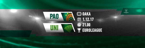 🏀 Ραντεβού στο ΟΑΚΑ με τον @paobc να θέλει τη συνέχεια στο σερί του αυτή τη φορά κόντρα στη <a href="/unicajaCB/">UnicajaCB</a> 
🕘 21:00
📍 #OAKA
🏆 #EuroLeague