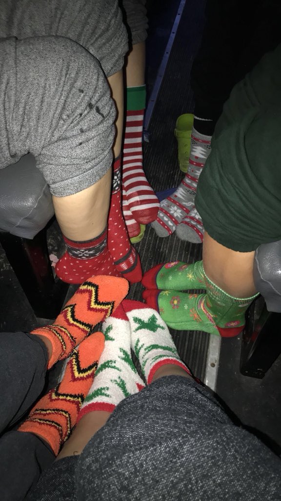 mrstbarrett's tweet photo. Happy Crazy Sock Day! @MinnedosaColl even at #vballprov our student show their @ChancellorPride #chancellorpride https://t.co/nu0mTveRJj