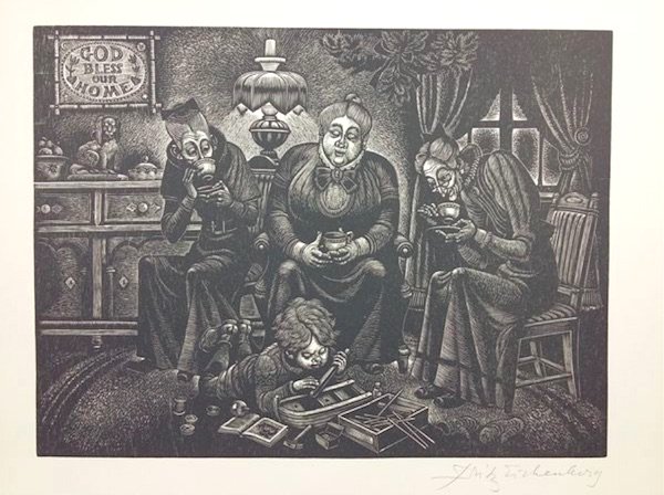 pbfaorg's tweet photo. A Child's Christmas in Wales. Evocative prose by #DylanThomas illustrated by Fritz Eichenberg. Rare limited edition, No. 27/100 copies numbered and signed by the illustrator.
At tomorrow's #Bloomsbury Book Fair https://t.co/eIZeYFNxr3 https://t.co/kb73EQYTdq