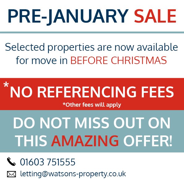 watsonsproperty's tweet photo. Contact our Lettings Team now on 01603 751555 or letting@watsons-property.co.uk https://t.co/F0jlvJHjhN