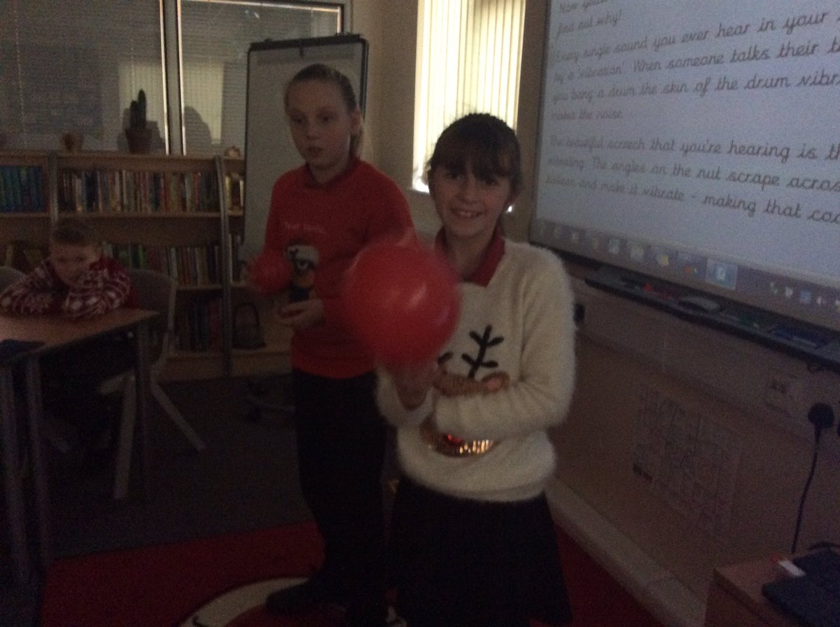 WBJYear6's tweet photo. @WBJJuniorSchool A nutty experiment to see if we can make a balloon scream! That led to more questions and investigations! #wbjscience https://t.co/0kip0JtJ1G