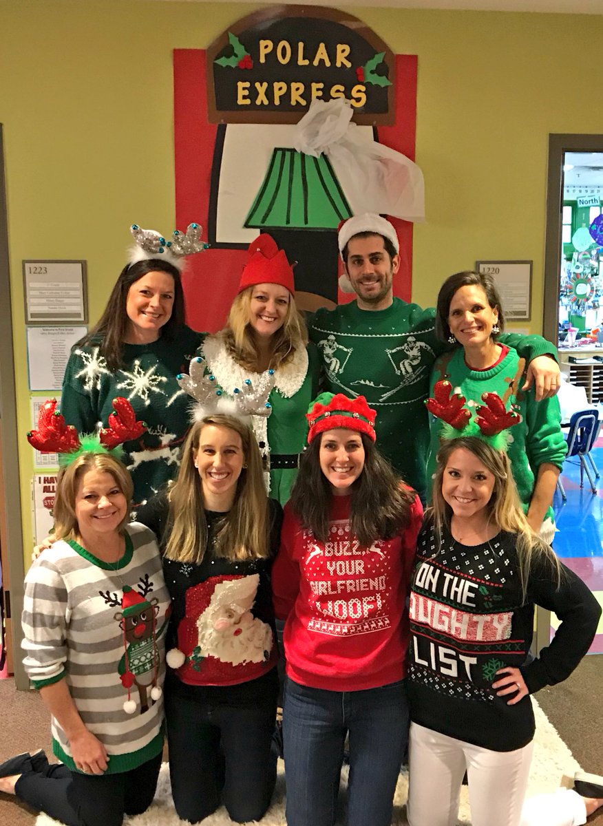 We’re ready for you, December...Spreading spirit and good cheer in 1st Grade. #Trinitylearns