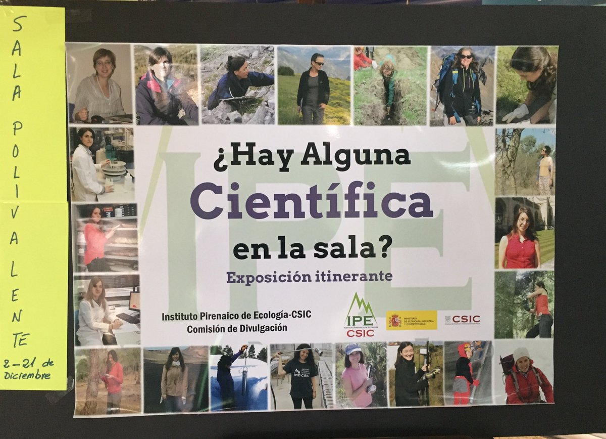 FairAragon's tweet photo. Exposición en el IES Virgen del Pilar. La mujer y la Ciencia @iesvp https://t.co/ZdDCi0vKF2