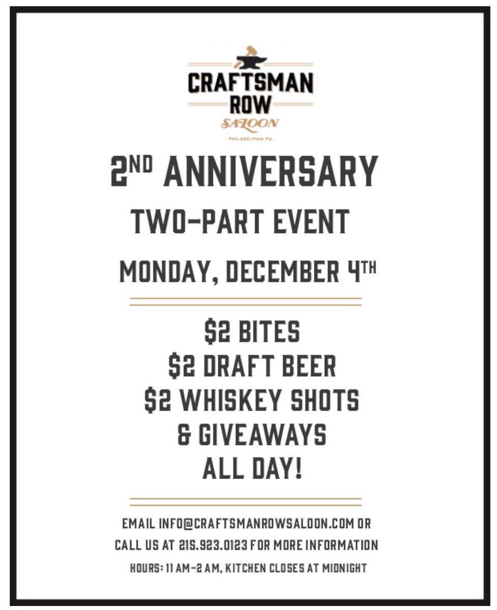 CraftsmanRowSaloon tweet media