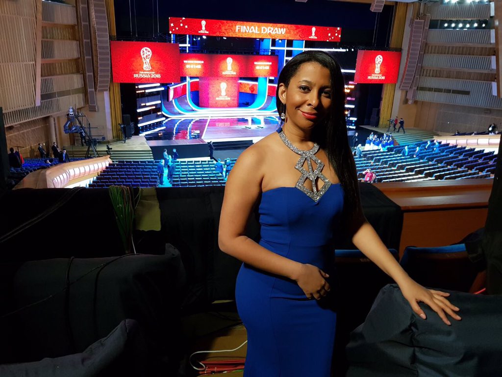 MimosaFawaz's tweet photo. Ready here at the Kremlin waiting for the World Cup draw to begin all on @kwesesports #worldcupdraw https://t.co/4pEtddNath