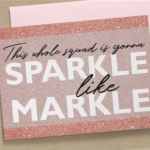 FlowerboxGrtngs's tweet photo. NEW Be My Bridesmaid card, just in time for #engagementseason! May your whole squad sparkle like Meghan Markle! https://t.co/pOUqZqoQD0
#wedding #love #bridesmaids #shesaidyes #weddingparty #markle #royalwedding #glitter #bridesquad #customizable #yourmessagehere https://t.co/QN0JKoZYdG