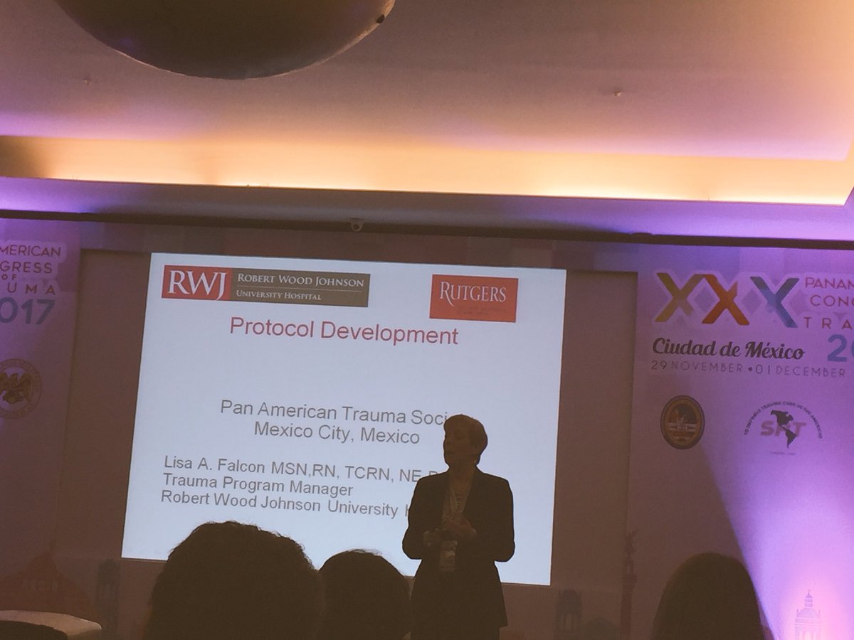 jgkDNP_NP's tweet photo. Lisa Falcon, teaching nurses about protocol development in trauma systems. @RUglobalsurgery @DrGregoryPeck @RWJMS @RWJBarnabas https://t.co/Xt39JEf87S