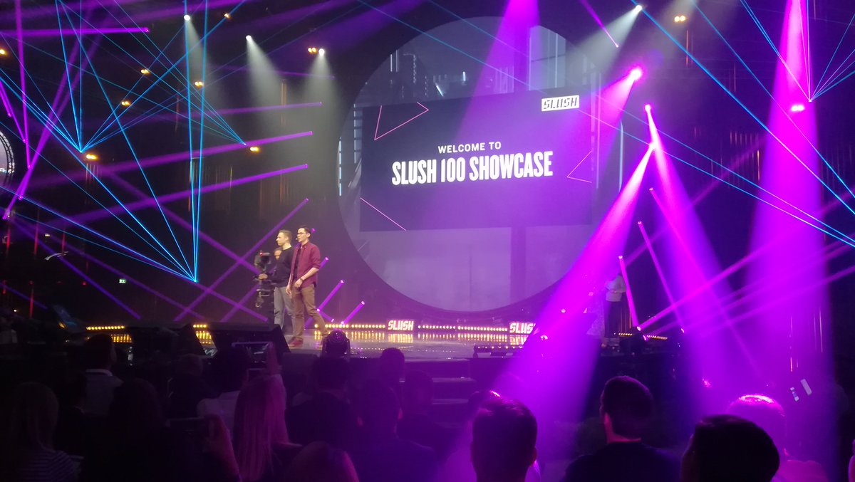 Iteroifi's tweet photo. Watching #Slush17 #100Startup final excited and interested. Who is going to win? https://t.co/LLyZ1xGQzp