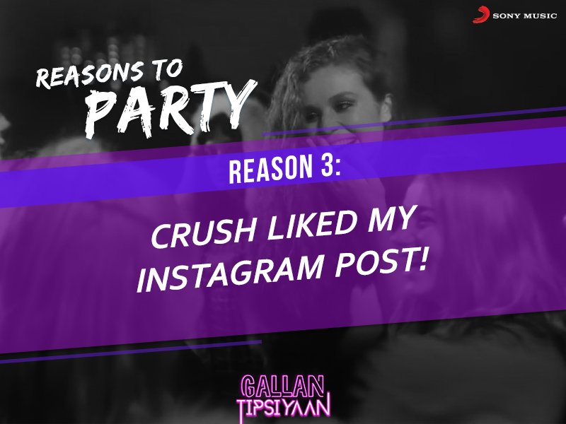 sonymusicindia's tweet photo. Those small bits of happiness! #ReasonsToParty #GallanTipsiyaan
@arjun_kanungo
https://t.co/YWDmkzSwM1 https://t.co/u28nuLWRDq