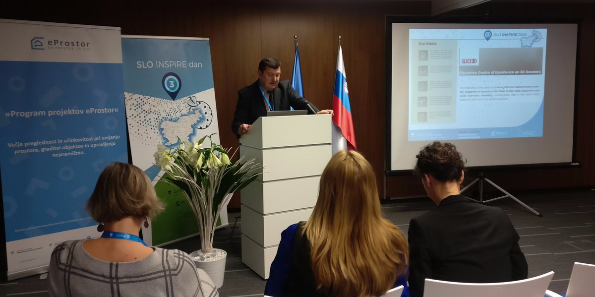 slice3d_si's tweet photo. @slice3d_si was presented at the 3rd Slovenian INSPIRE day in Ljubljana, Slovenia. https://t.co/srjj9XUQTe