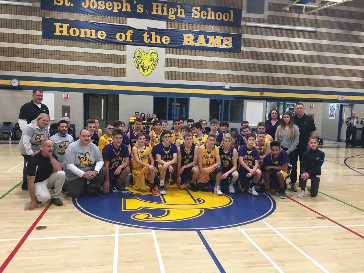 SJHS_RAMS's tweet photo. Honouring former student Jeremiah Krahn’s memory in our renamed RamRocker tourney this year. Thanks to his family &amp; friends for being here. https://t.co/c23go61m15
