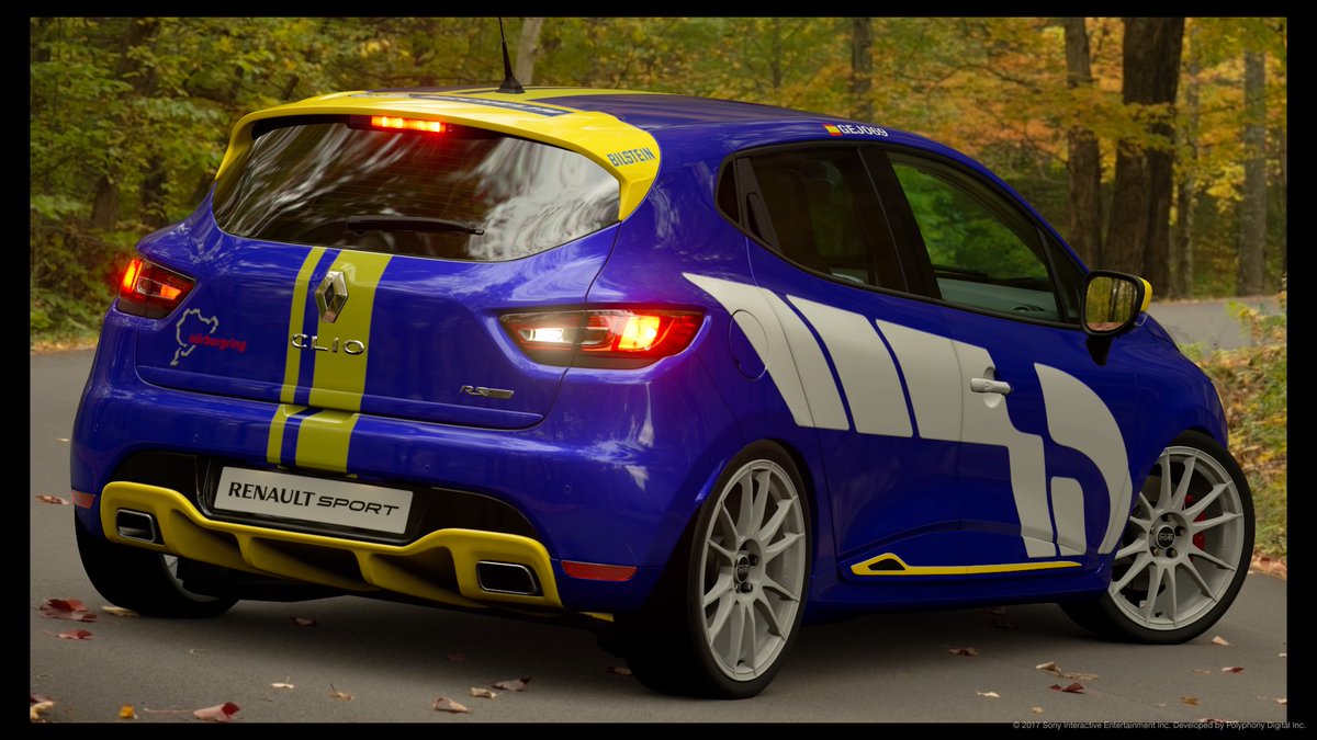 GEJO69's tweet photo. #GranTurismoSport clio RS https://t.co/lewRBPTSGg