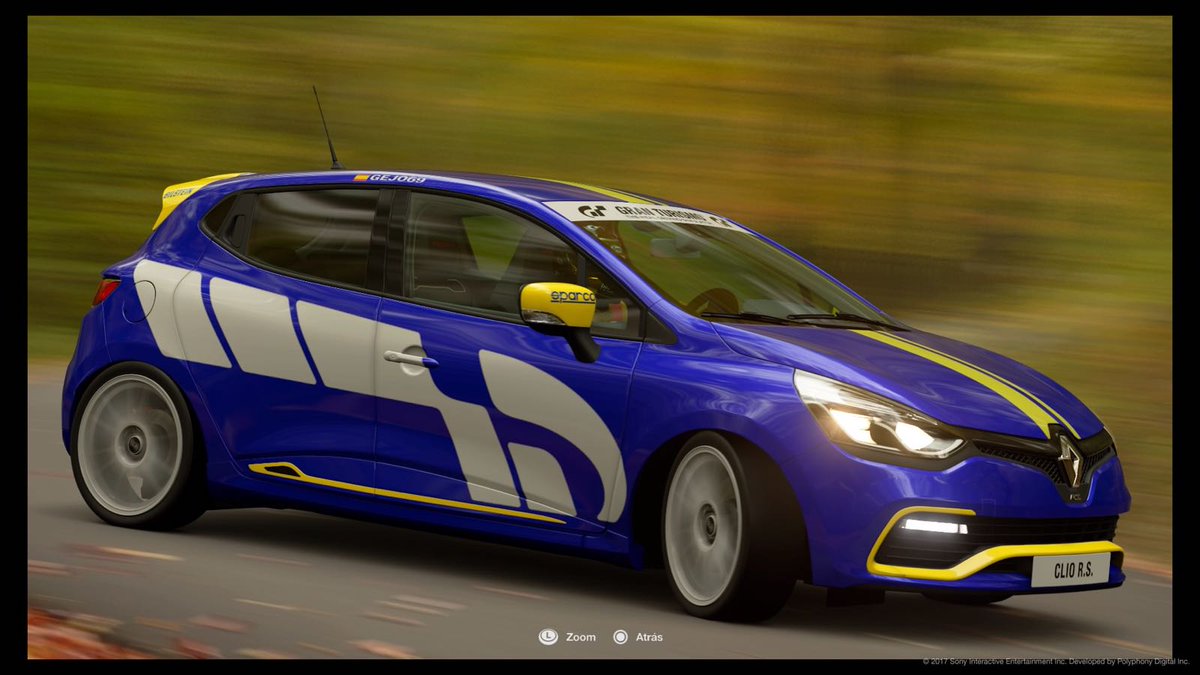 GEJO69's tweet photo. #GranTurismoSport clio RS https://t.co/lewRBPTSGg
