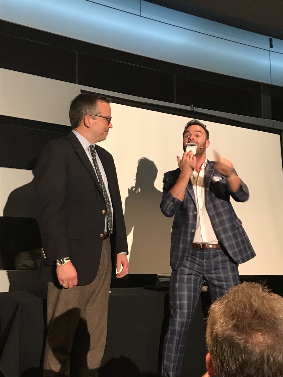 Jason_Doyle1's tweet photo. No souvenir taken by @sportdiversity - the magic show was enough! #SMAANZ2017 https://t.co/8iSjwSkgaL