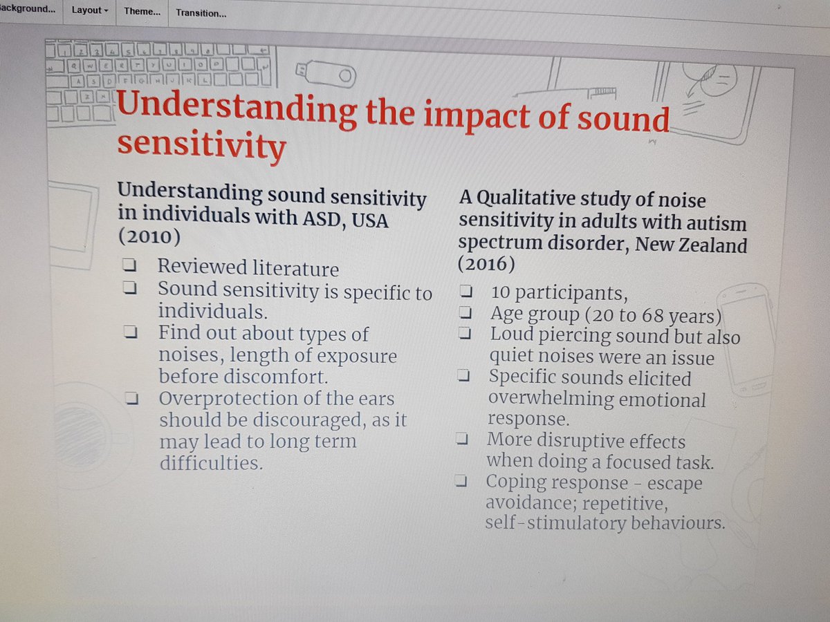 Mayuri_Tokekar's tweet image. Really trying explore anything and everything about #soundsensitivity Literature is sparse as compared to other sensory related issues. Any useful studies anyone could recommend? I have found about 5 decent ones.
#autism #Sensory #research  #OccupationalTherapy #Engineering