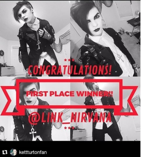 KettTurtonSourc's tweet photo. Ladies and gentlemen this is our Clive! Congrats 🎉🎉
😁😮🦇 
#KettTurton #Gypsy83 #CliveWebb #Halloween #Goth #Gothgoth #gothguy #gohtgirl #gothclothes #gothicclothing #movie #contest #giveaways #gothic #eyeliner #gypsy #costume #cosplay #giveaway --
#Repost @KettTurtonFan https://t.co/PmwJ20kdqs