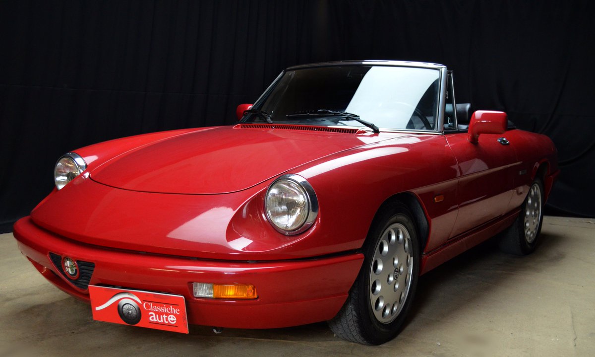 classicheauto's tweet photo. Alfa Romeo Spider, 2.0cc iniezione, IV serie, certificata ASI
https://t.co/oN6eNWWMTv - 3479200393 https://t.co/HuBMk7qE7g