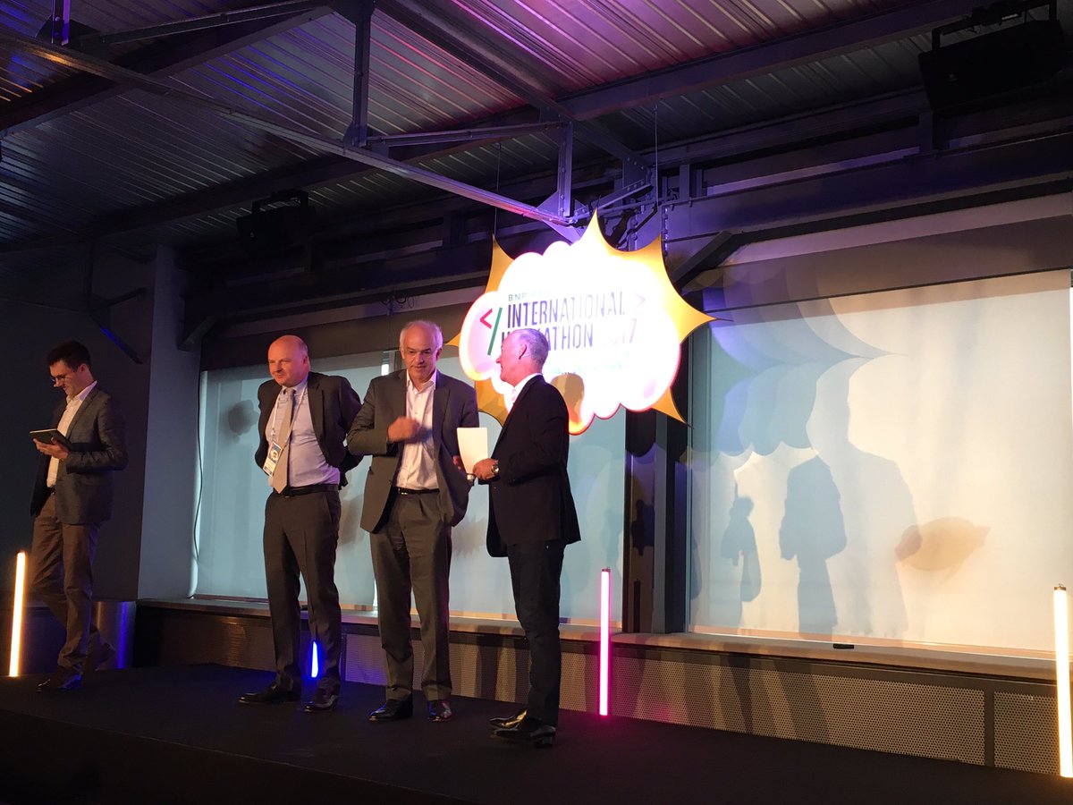 Opening #internationalhackathon 2017 at <a href="/BNPParibas/">BNP Paribas Group</a> .16 #startups .10 countries . Who will be the winner ? Let's follow