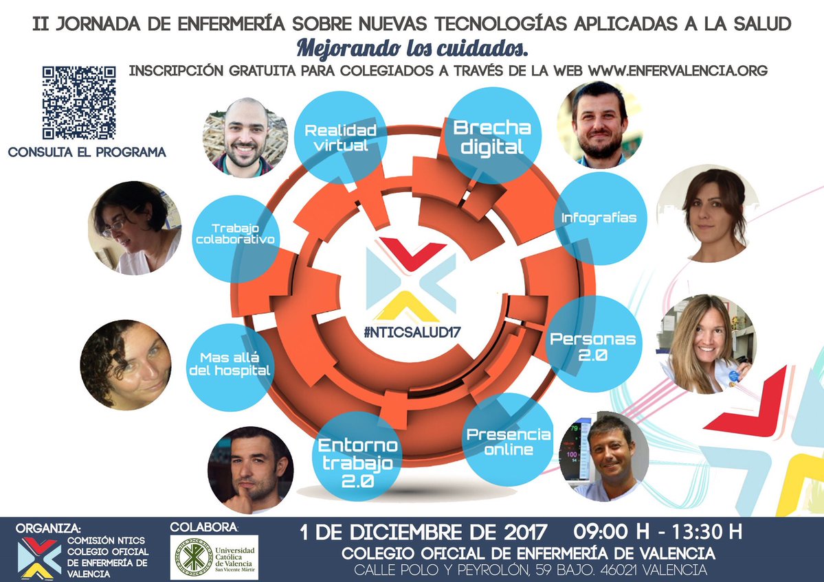 campussanofi's tweet photo. Puedes seguir en streaming la II Jornada de #Enfermería Sobre Nuevas Tecnologías Aplicadas a la Salud en este enlace 👉 https://t.co/U8VNFYXplq  
Y en el hashtag #NTICSalud17 https://t.co/g4mr4fJeh2