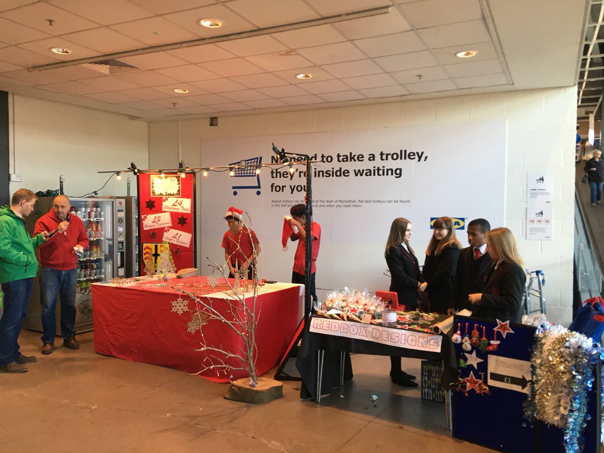 Day 2 of <a href="/YEWales/">Young Enterprise Wales</a> Trade Fair at <a href="/IKEAUK/">IKEA UK</a> Cardiff is under way. @DivergeBrynteg <a href="/RougemontSchool/">Rougemont School</a> @HowellsSchool Major Look <a href="/ColegElidyr/">Elidyr Communities Trust</a> #companyprogramme #teamprogramme