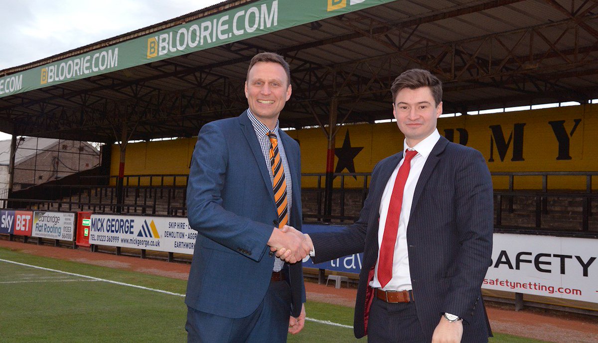 Bloor_IE's tweet photo. We are excited to announce the Return of the Abbey Stadium! Thank you to everyone at @CambridgeUtdFC and we look forward to announcing some exciting news between us and the club over the next few weeks. https://t.co/7KBA2KNOR7 https://t.co/ijxijKNWoz