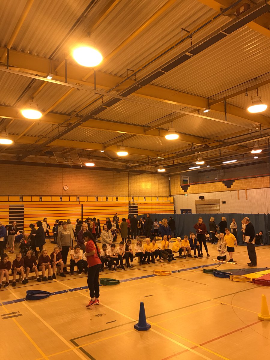 Over 140 children taking park in the Parallel Sports Hall Athletics with the @leicesterssp we are having fun with <a href="/ParksPrimary/">Parks Primary School - Leicester</a> #inclusion #SEND #primarysport #sportforall