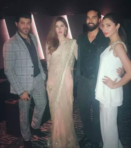 VernaTheMovie's tweet photo. Team Verna shinning at the screening event of their film in #Dubai. Did you like the #film? #HUMSpotlight #HUMFilms https://t.co/CDmZnnLp9t