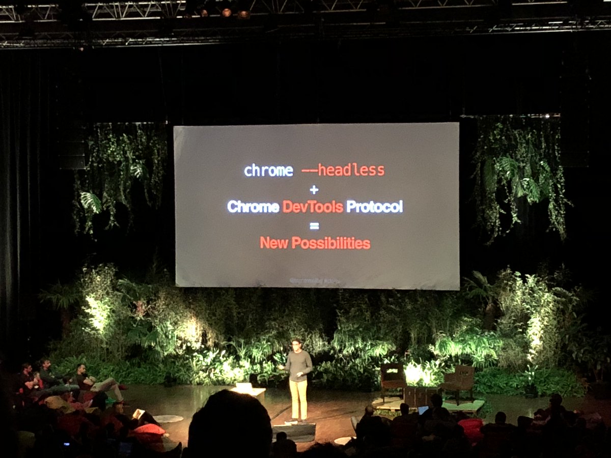 ecarriou's tweet photo. Working Well: The Future of Web Testing by @trentmwillis #dotjs https://t.co/o9VE9Idhap