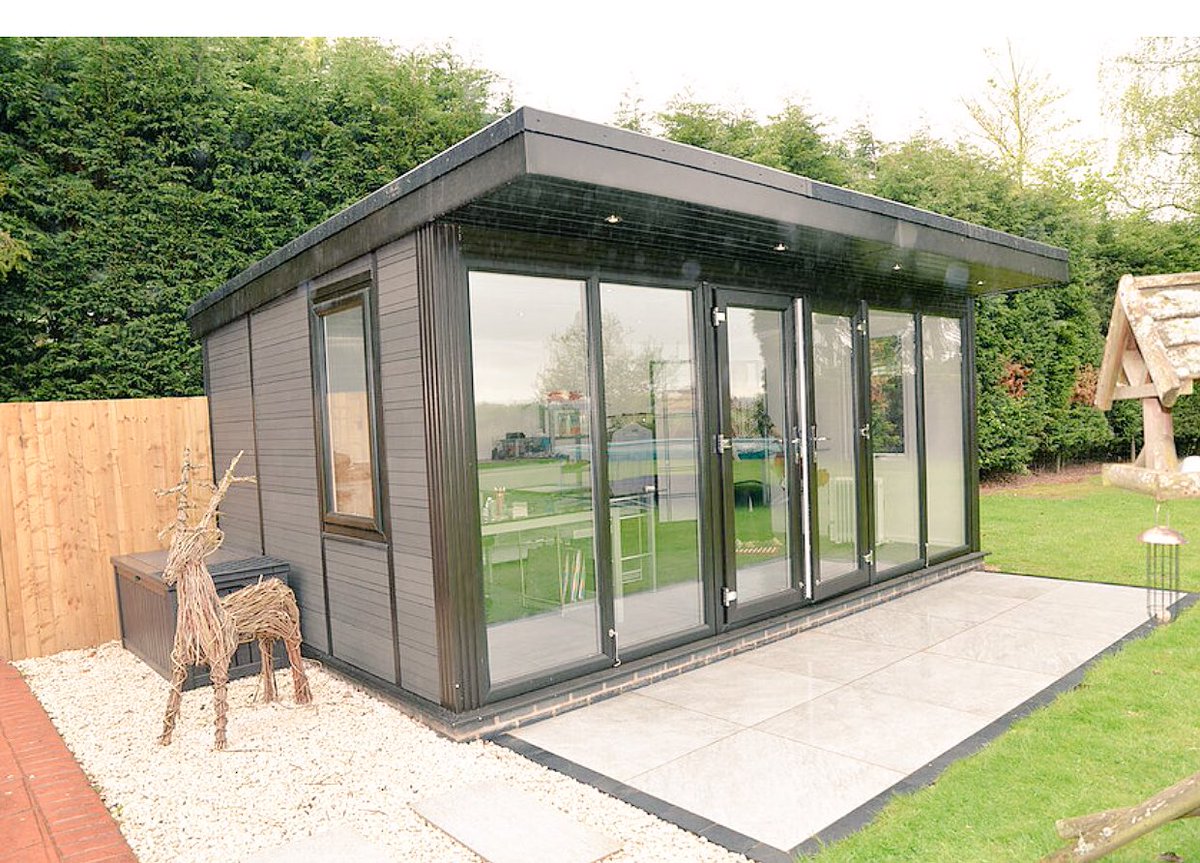 tilliabelle's tweet photo. Want to create an extra living space? Our composite wood garden rooms available with lighting, heating &amp; electrics https://t.co/Rs8J5f2QlD