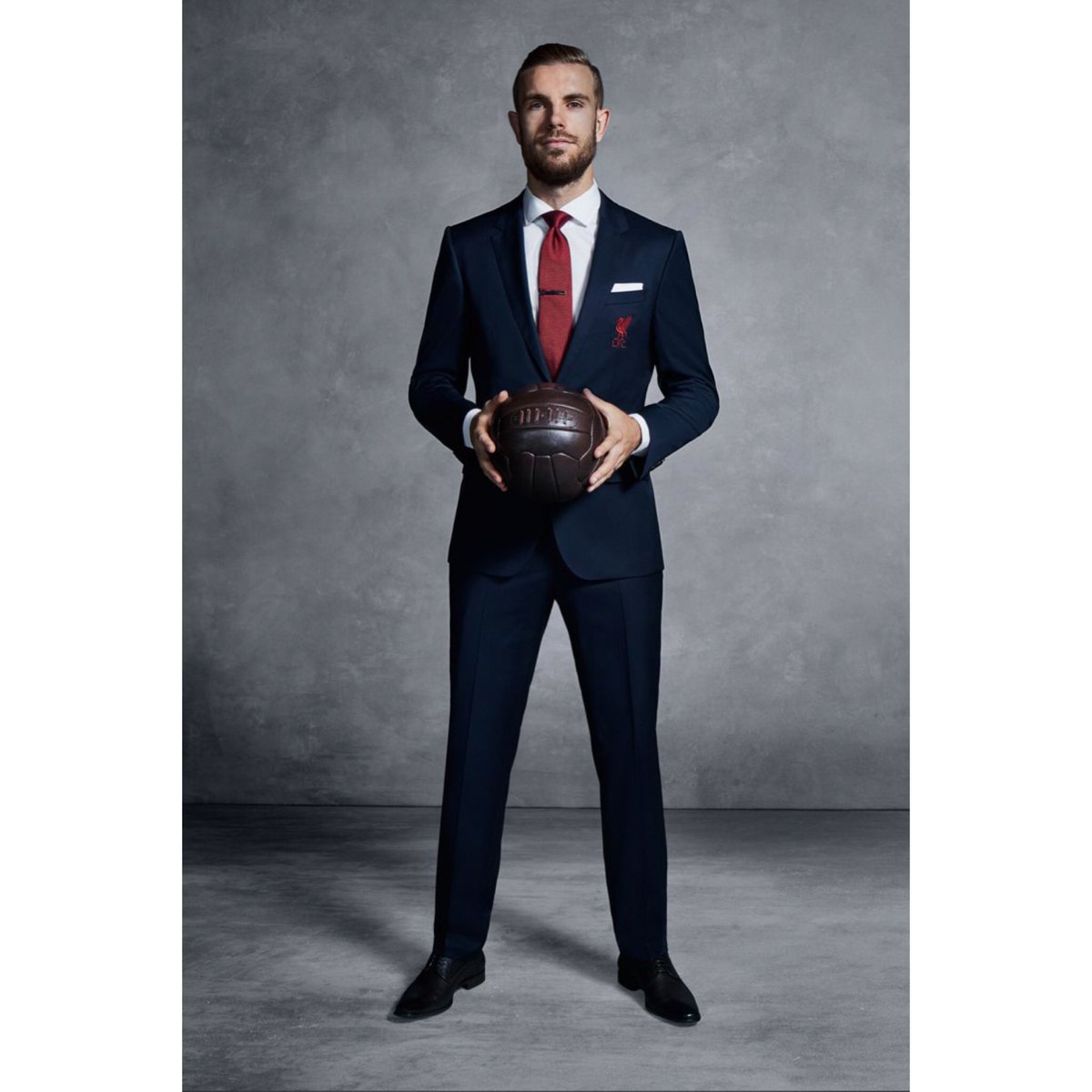 ClareCorporate's tweet photo. Liverpool FC dressed by one of our favourite brands Hugo Boss. Available at Clare Corporate with a full free alterations service 👔✂️ https://t.co/gg2vozbLmY