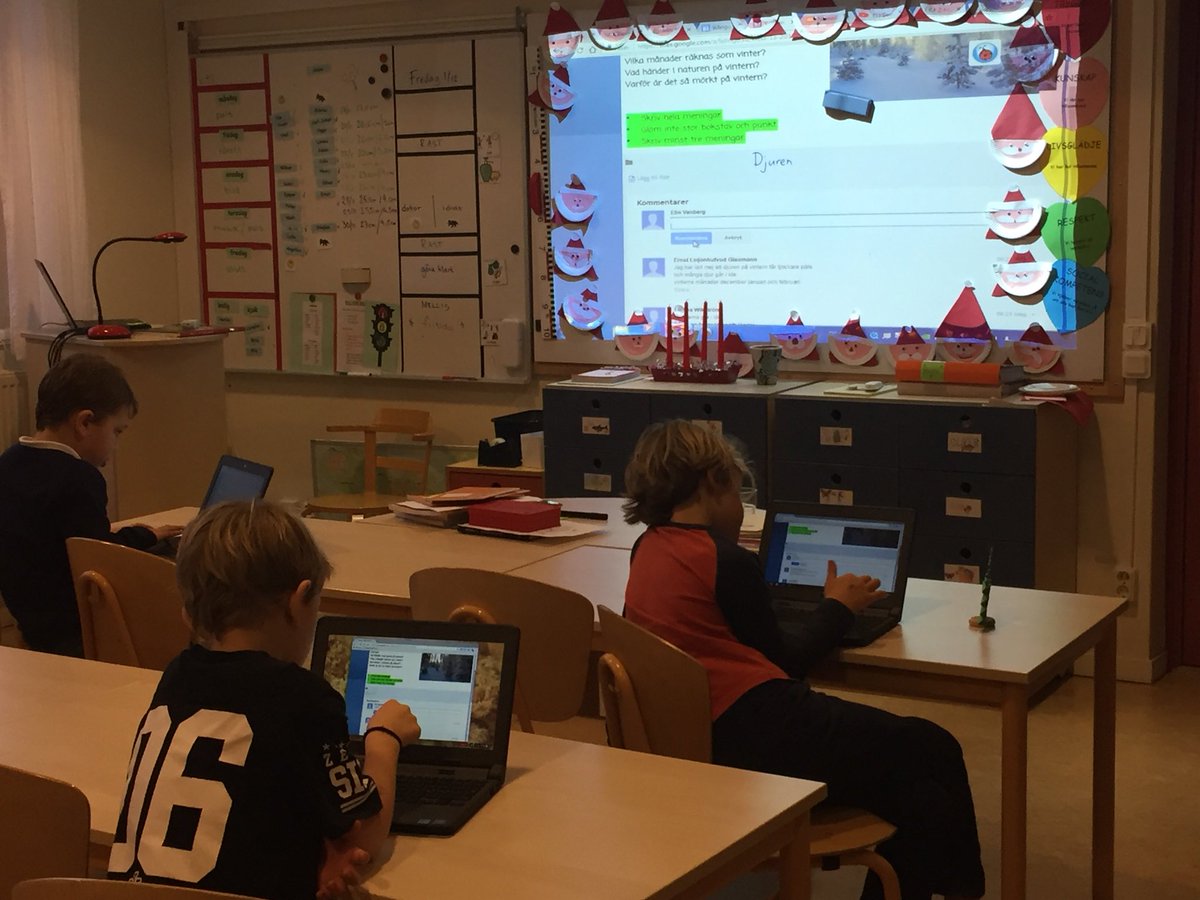 AskeforsMagnus's tweet photo. Besök i år ett när eleverna skriver text och kommentarer på sin Site. #lidskol #stlskl #klockargårdensskola https://t.co/FWQa8t6CBf